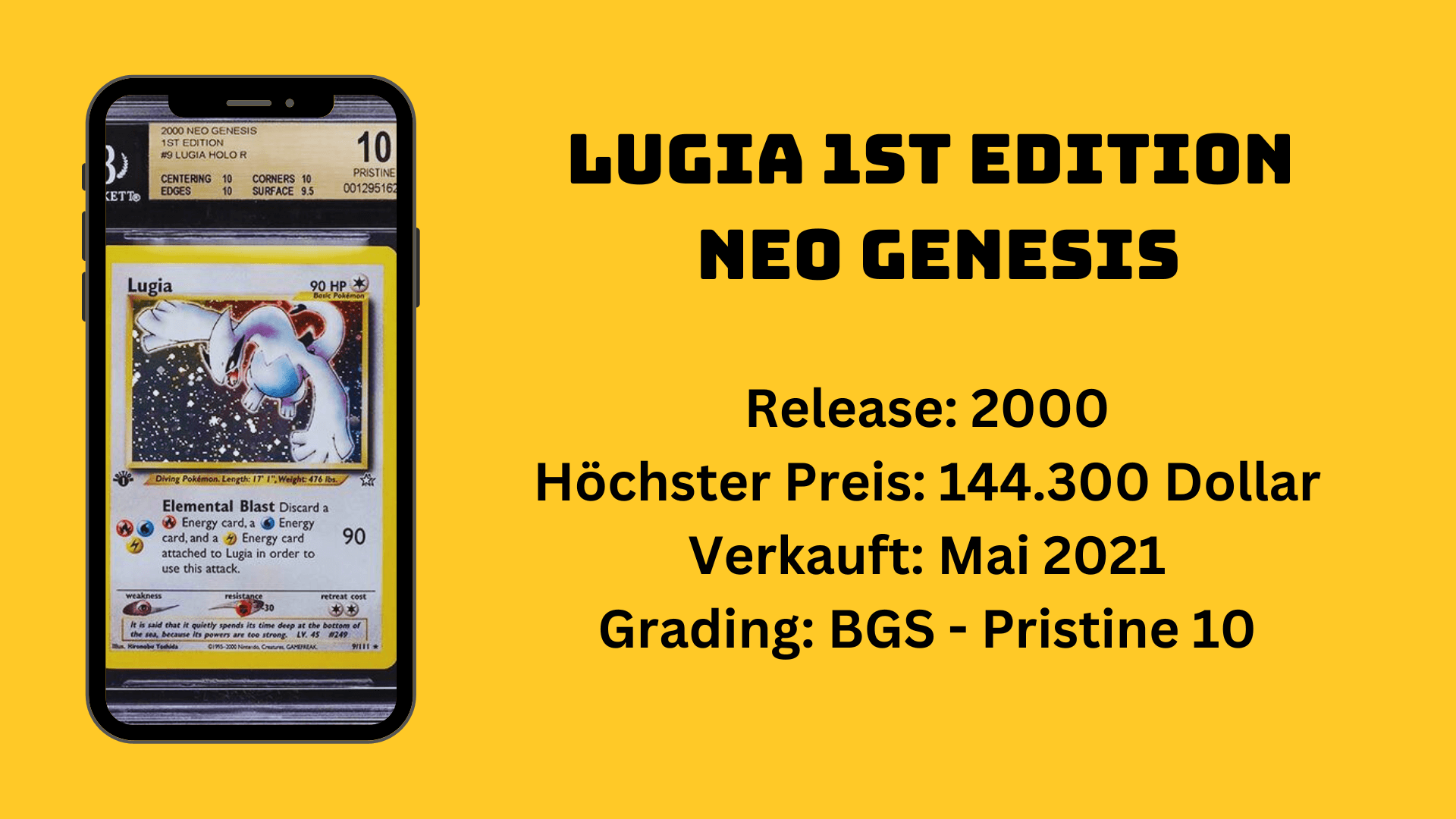 Lugia 1st Edition Neo Genesis